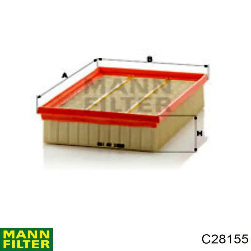 Filtr powietrza Mann-Filter C28155 cena, od 11,77 USD