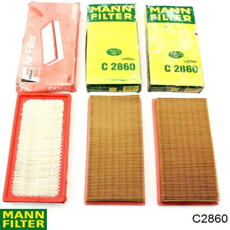 Filtr powietrza Mann-Filter C2860 cena, od 7,30 USD