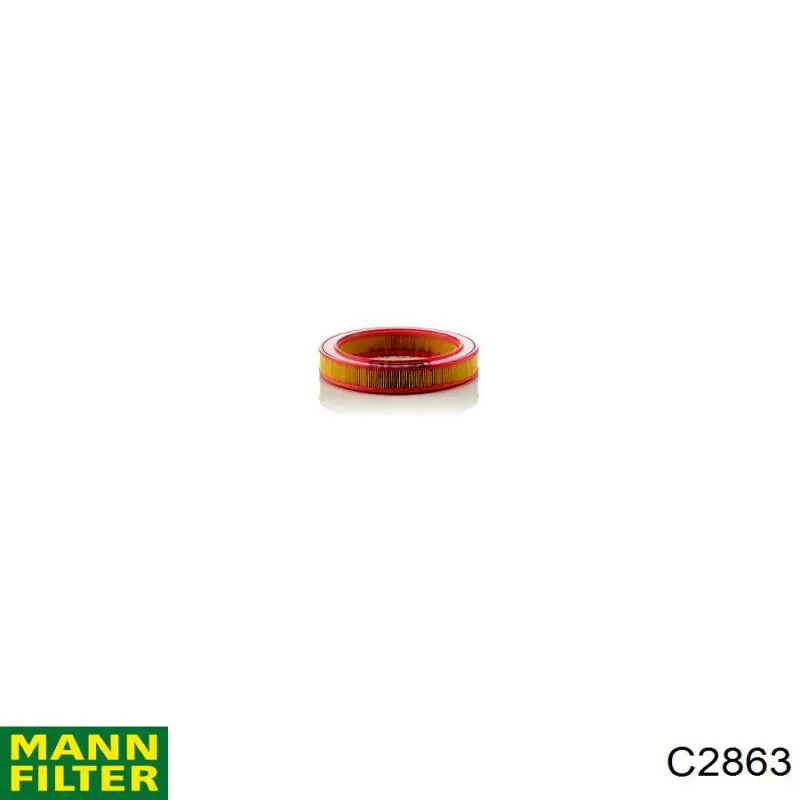 Filtr powietrza Mann-Filter C2863 cena, od 10,07 USD