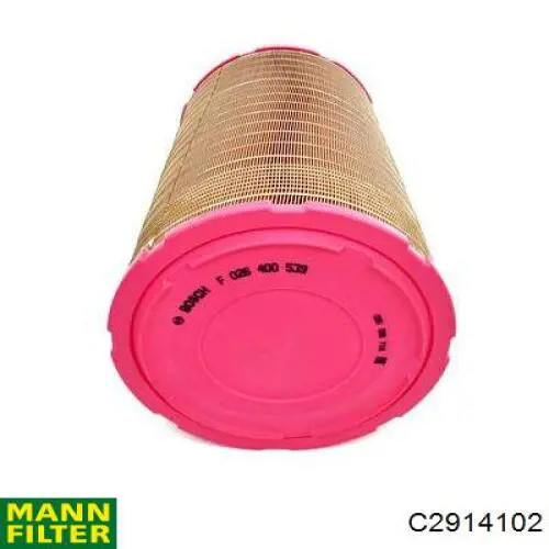 Do koszyka C2914102 Mann-Filter Filtr powietrza