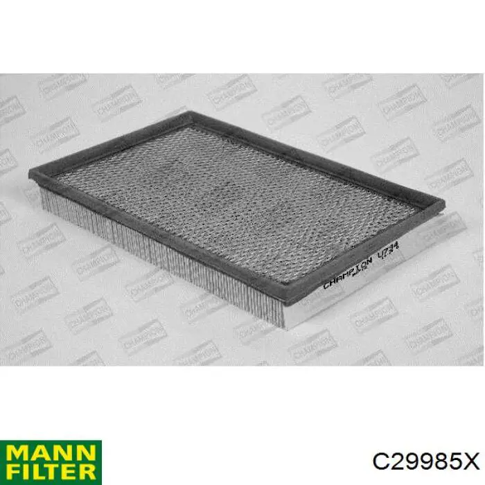 Do koszyka C29985X Mann-Filter Filtr powietrza