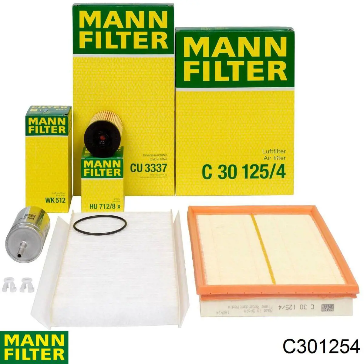 C301254 Mann-Filter Filtr powietrza