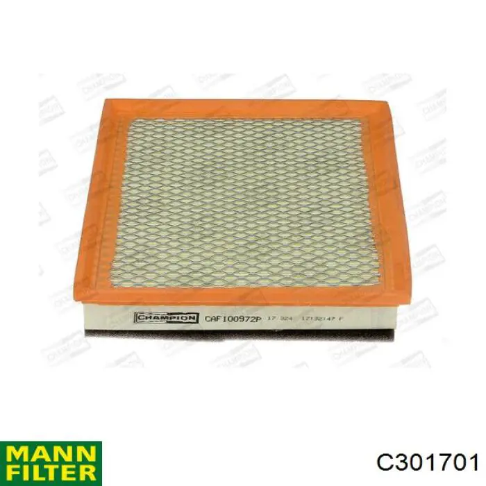 Do koszyka C301701 Mann-Filter Filtr powietrza