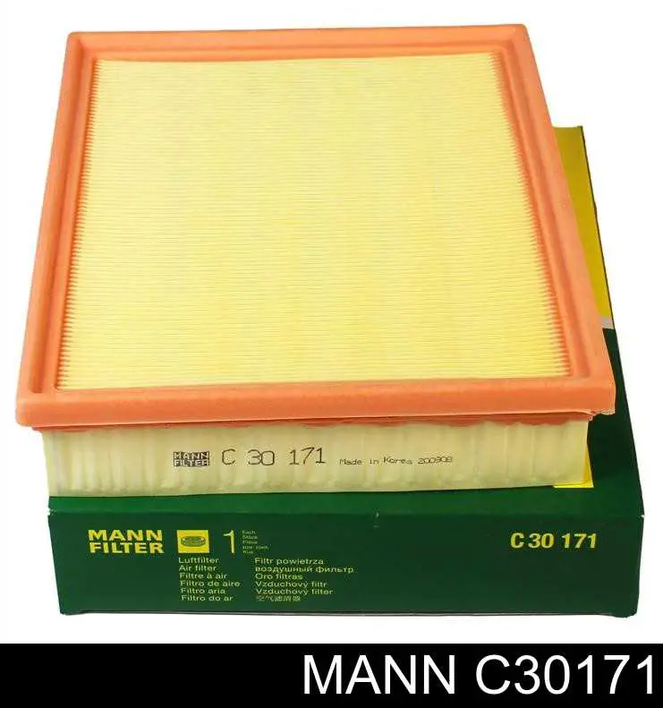 Do koszyka C30171 Mann-Filter Filtr powietrza
