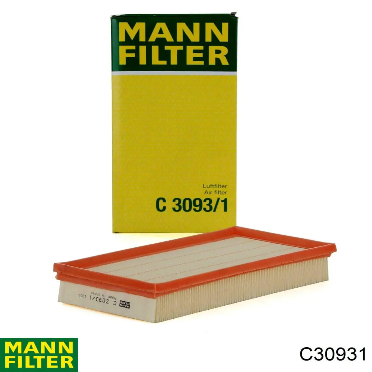Filtr powietrza Mann-Filter C30931 cena, od 8,57 USD
