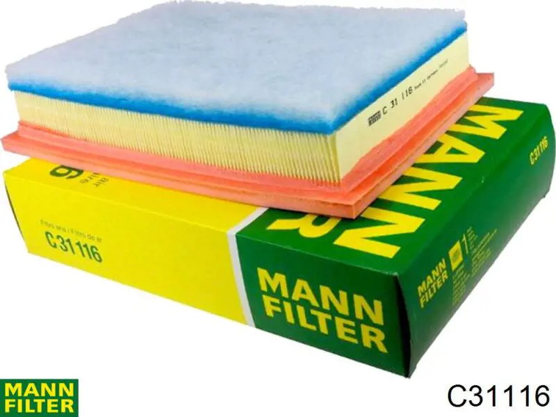 Do koszyka C31116 Mann-Filter Filtr powietrza