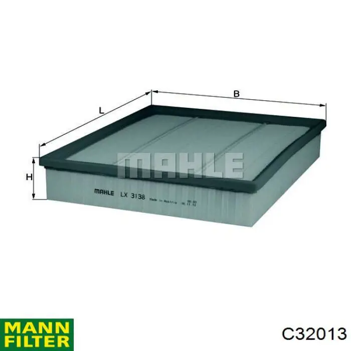 Filtr powietrza Mann-Filter C32013 cena, od 15,61 USD