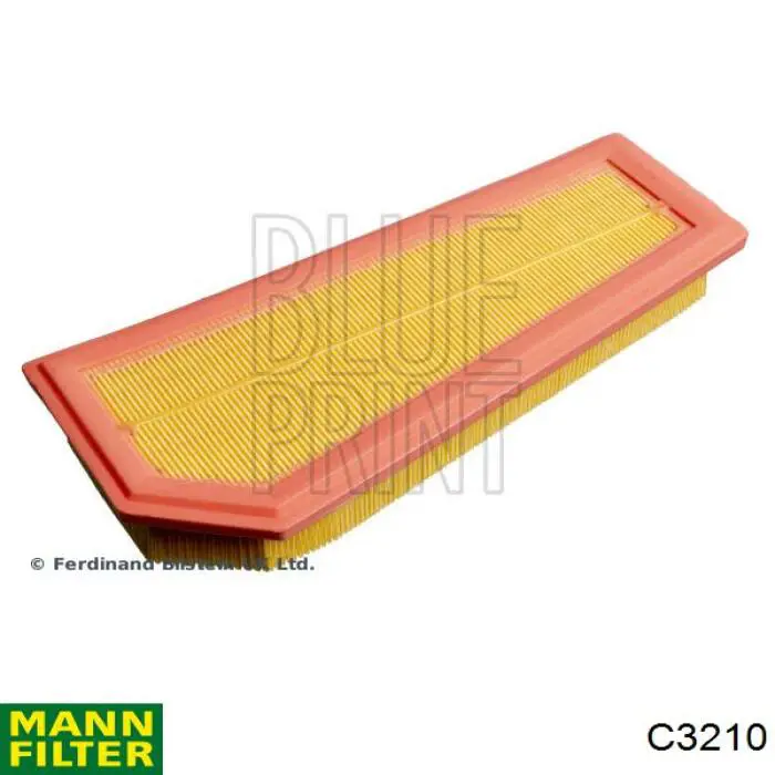 Do koszyka C3210 Mann-Filter Filtr powietrza