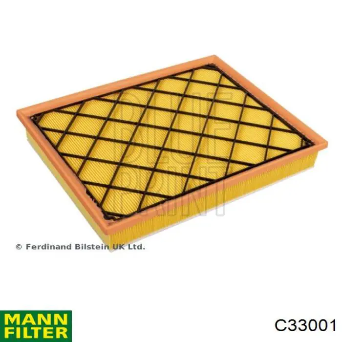 Do koszyka C33001 Mann-Filter Filtr powietrza