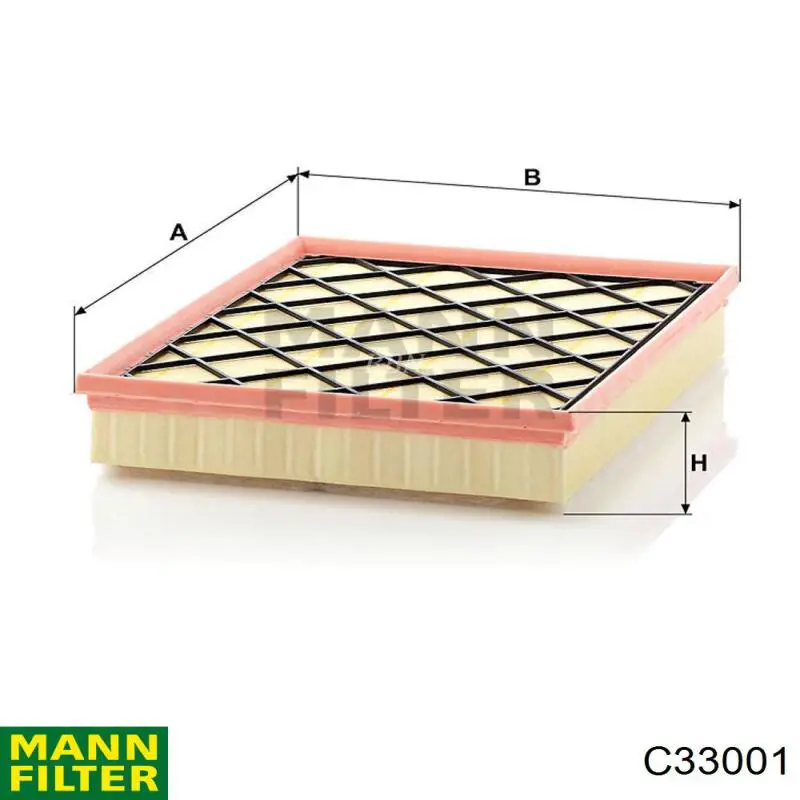 Filtr powietrza Mann-Filter C33001 cena, od 16,58 USD