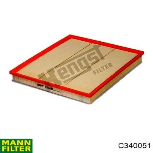 C340051 Mann-Filter Filtr powietrza