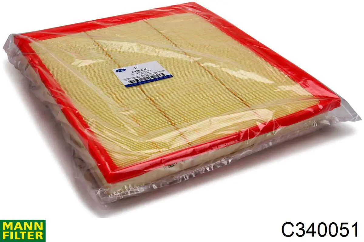 Do koszyka C340051 Mann-Filter Filtr powietrza