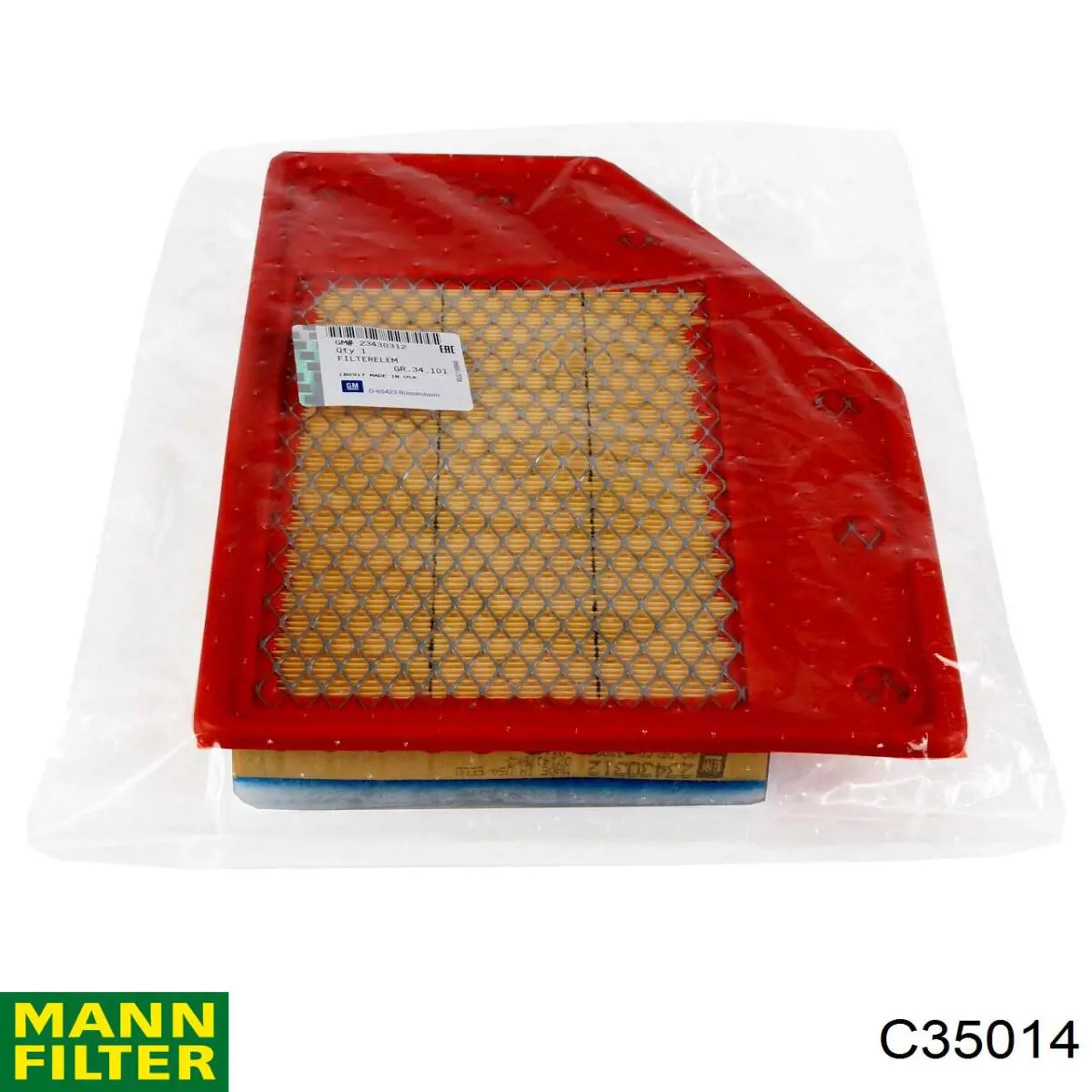 C35014 Mann-Filter Filtr powietrza