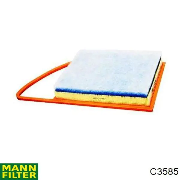 Filtr powietrza Mann-Filter C3585 cena, od 9,13 USD