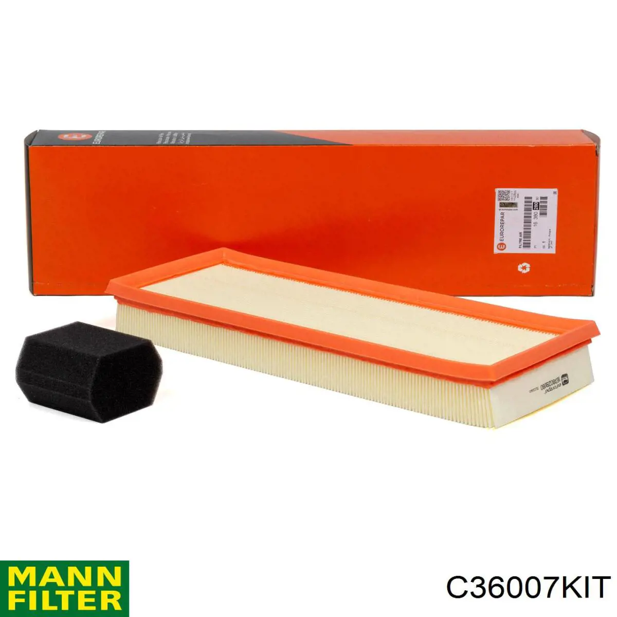 Do koszyka C36007KIT Mann-Filter Filtr powietrza