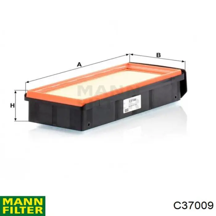 Filtr powietrza Mann-Filter C37009 cena, od 25,35 USD