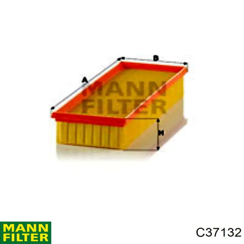 Filtr powietrza Mann-Filter C37132 cena, od 9,31 USD