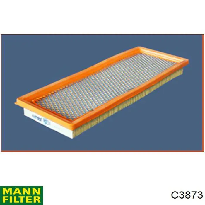 Do koszyka C3873 Mann-Filter Filtr powietrza