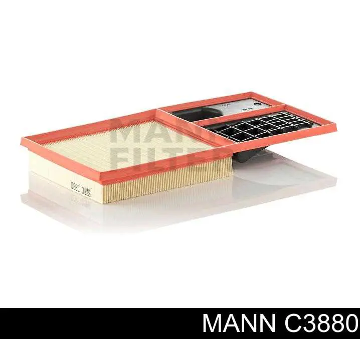 Do koszyka C3880 Mann-Filter Filtr powietrza
