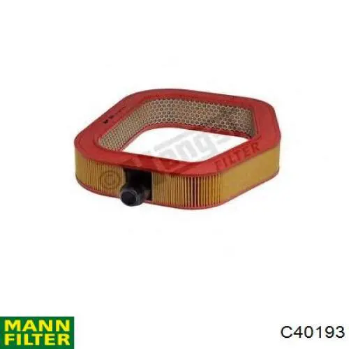 Do koszyka C40193 Mann-Filter Filtr powietrza