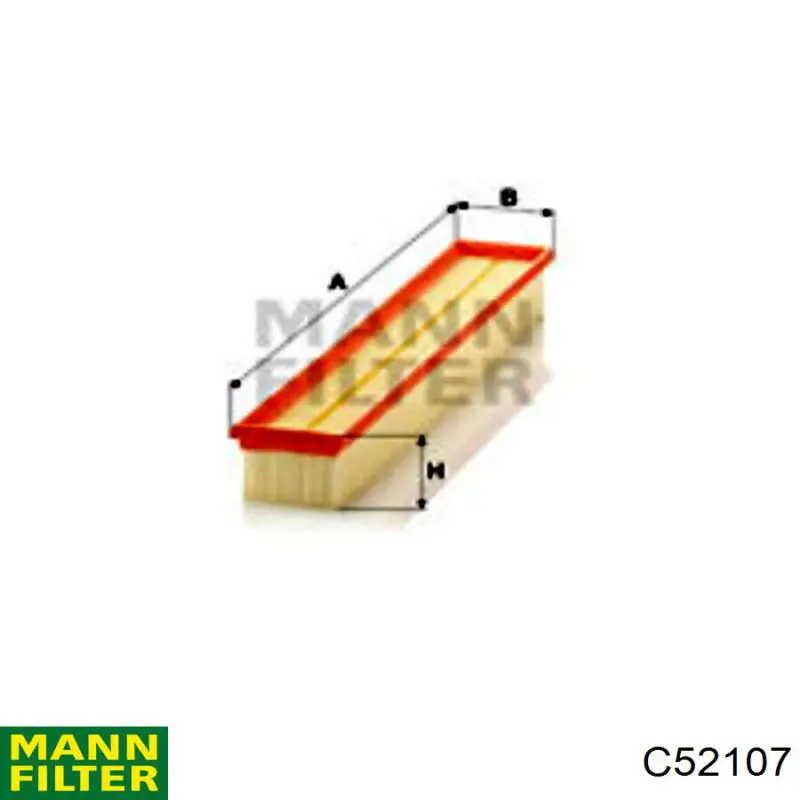 Filtr powietrza Mann-Filter C52107 cena, od 11,81 USD