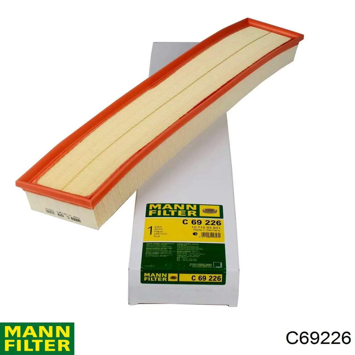 Filtr powietrza Mann-Filter C69226 cena, od 28,87 USD