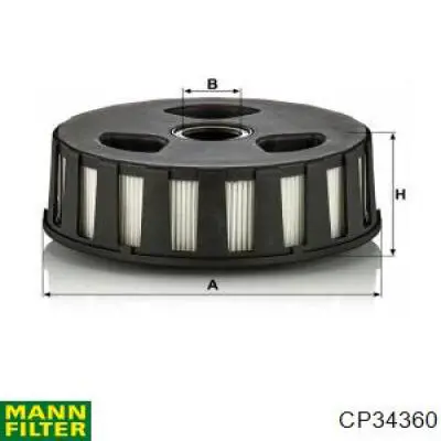 Do koszyka P617499 Freightliner Filtr powietrza
