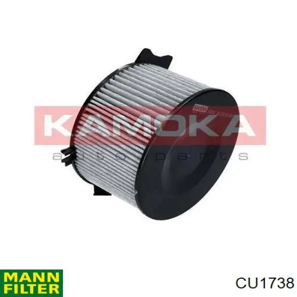 Do koszyka CU1738 Mann-Filter Filtr kabiny