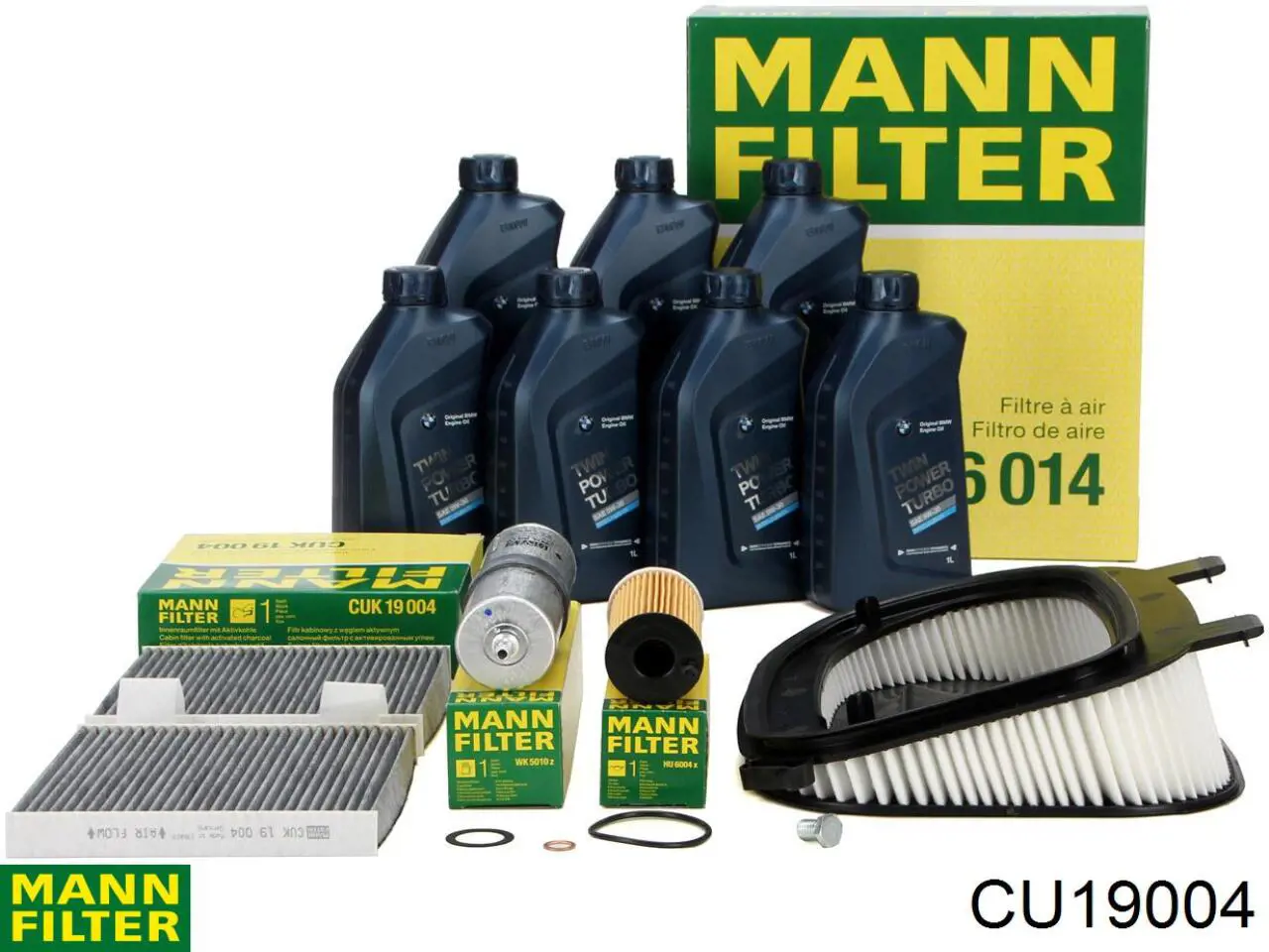 Do koszyka CU19004 Mann-Filter Filtr kabiny
