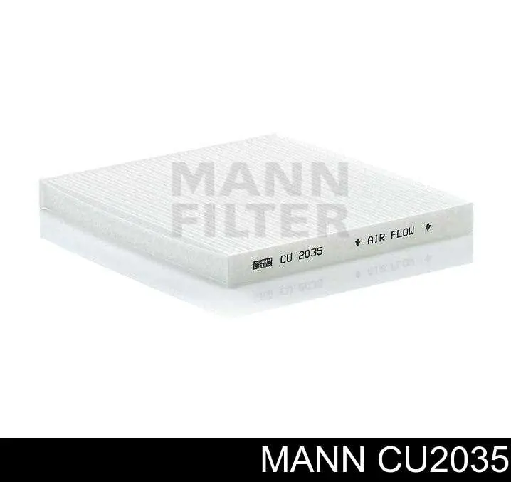 Filtr kabiny Mann-Filter CU2035 cena, od 8,45 USD