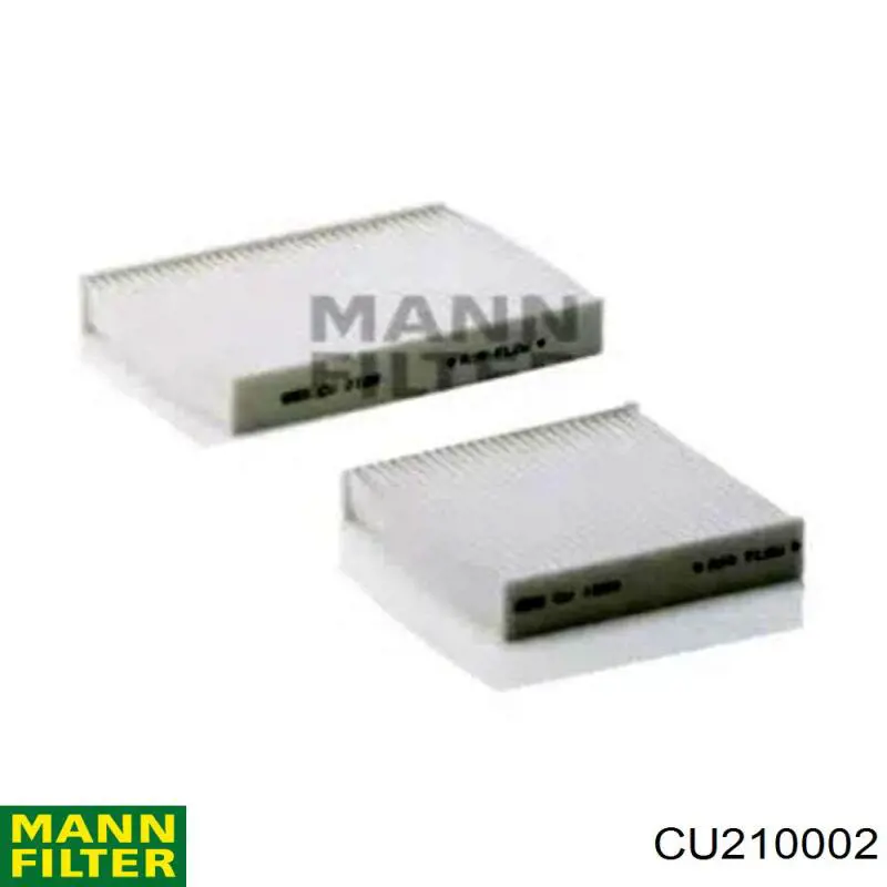 Filtr kabiny Mann-Filter CU210002 cena, od 9,81 USD