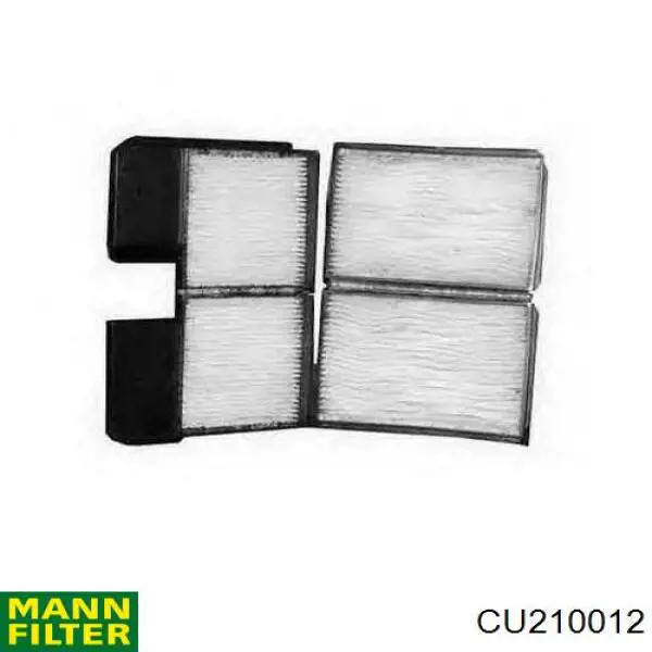Do koszyka CU210012 Mann-Filter Filtr kabiny