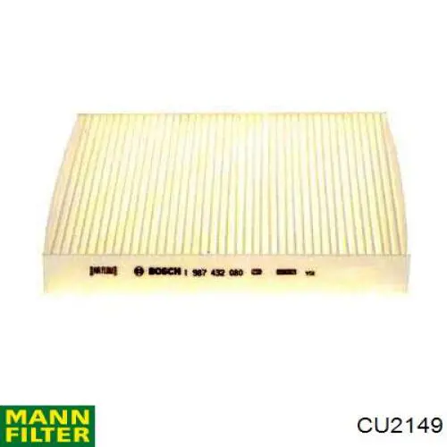 Do koszyka CU2149 Mann-Filter Filtr kabiny