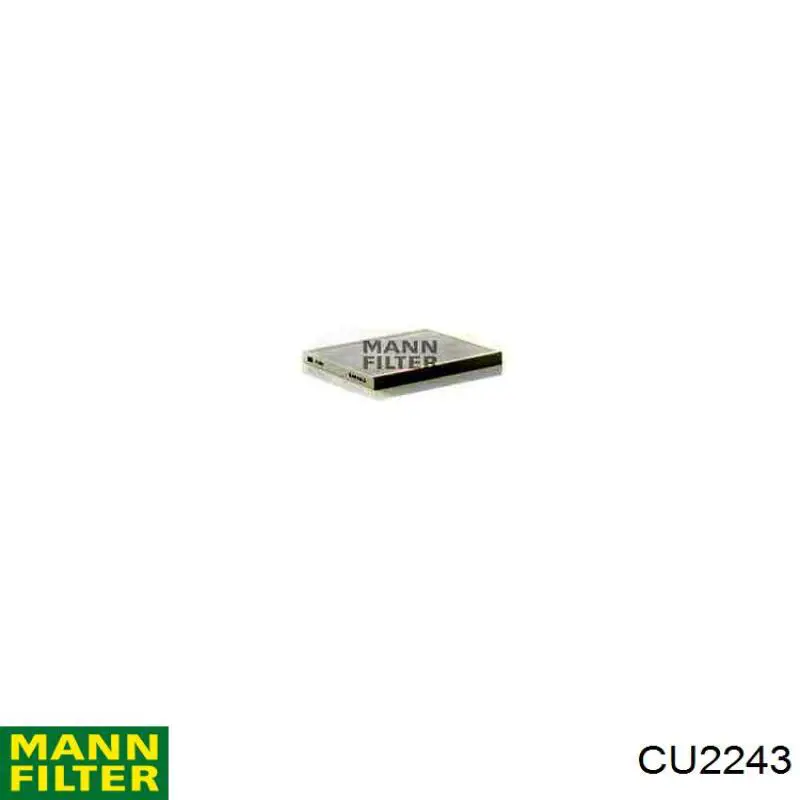 Do koszyka CU2243 Mann-Filter Filtr kabiny