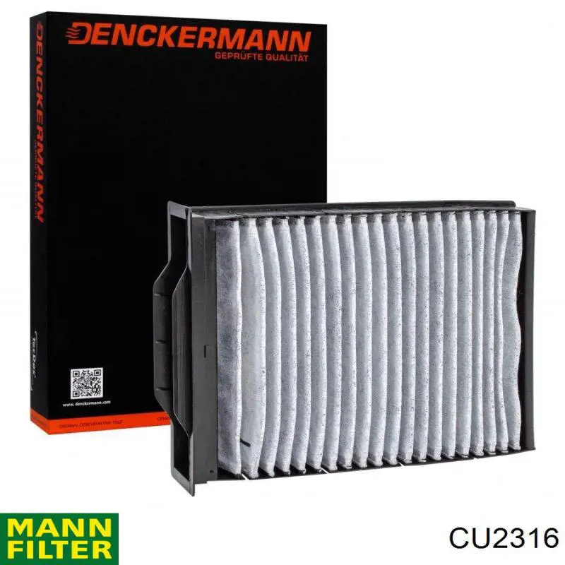 Do koszyka CU2316 Mann-Filter Filtr kabiny