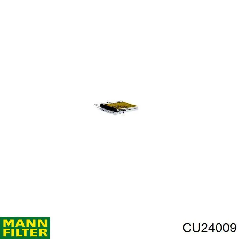 CU24009 Mann-Filter filtr kabiny