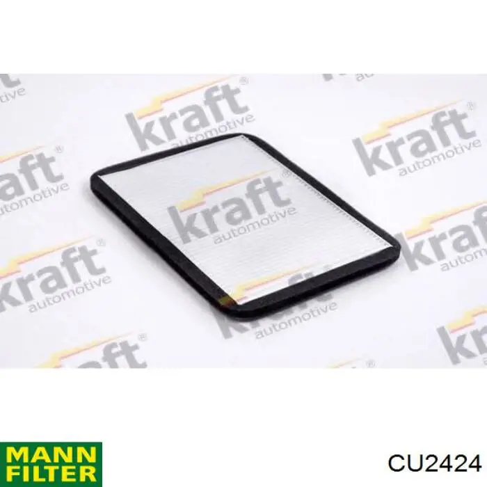 Do koszyka CU2424 Mann-Filter Filtr kabiny