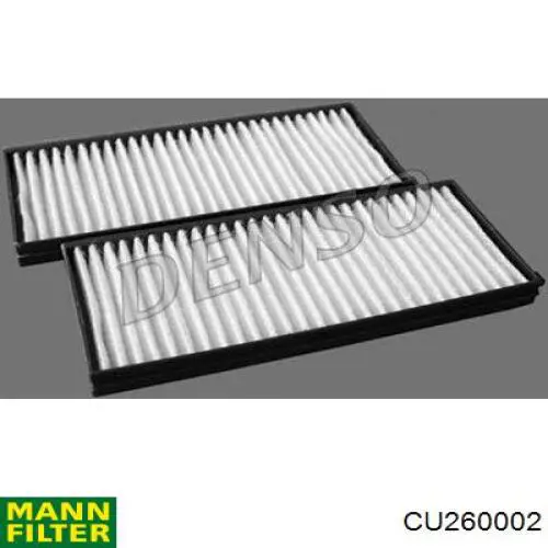 Do koszyka CU260002 Mann-Filter Filtr kabiny
