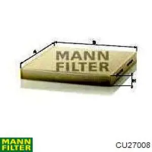 Do koszyka CU27008 Mann-Filter Filtr kabiny