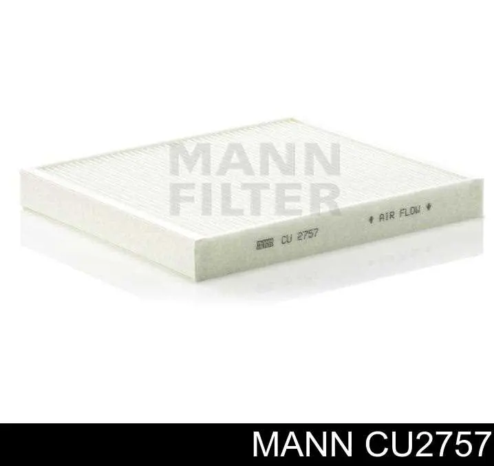 Filtr kabiny Mann-Filter CU2757 cena, od 7,64 USD