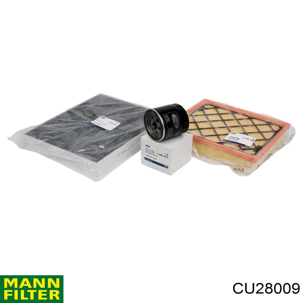 Do koszyka CU28009 Mann-Filter Filtr kabiny