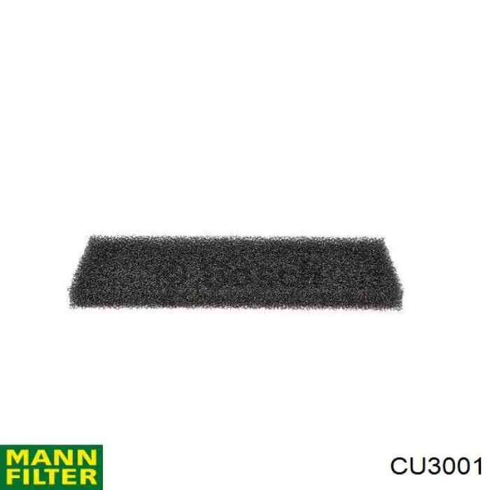 Do koszyka CU3001 Mann-Filter Filtr kabiny