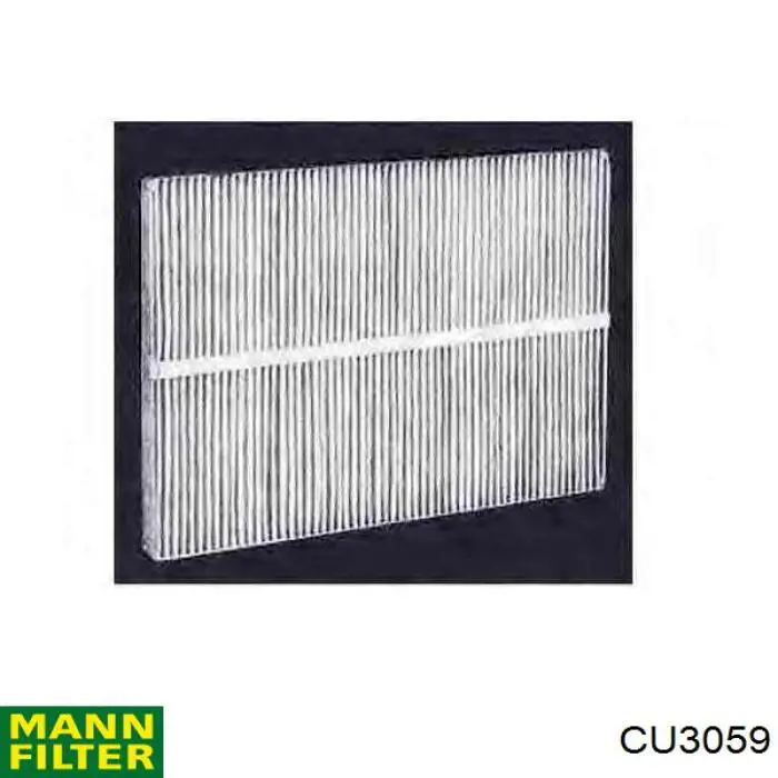 Do koszyka CU3059 Mann-Filter Filtr kabiny