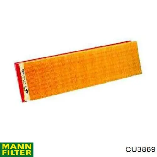 Do koszyka CU3869 Mann-Filter Filtr kabiny