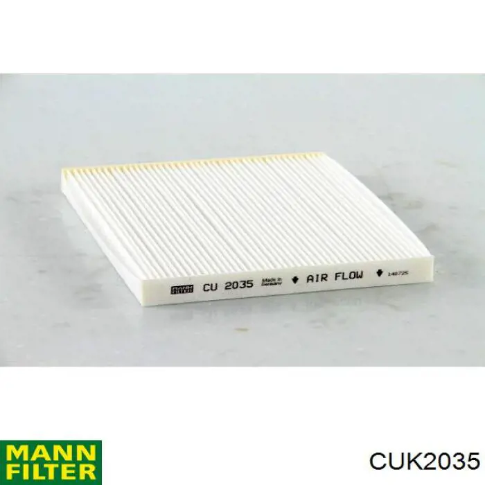 Do koszyka CUK2035 Mann-Filter Filtr kabiny