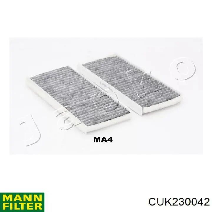 Do koszyka CUK230042 Mann-Filter Filtr kabiny