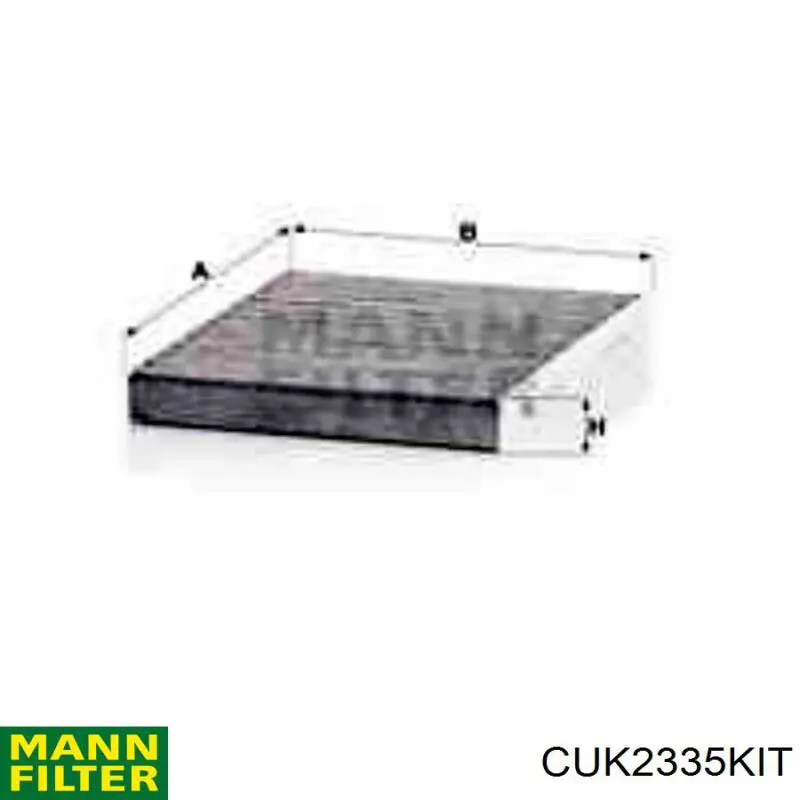 CUK2335KIT Mann-Filter Filtr kabiny