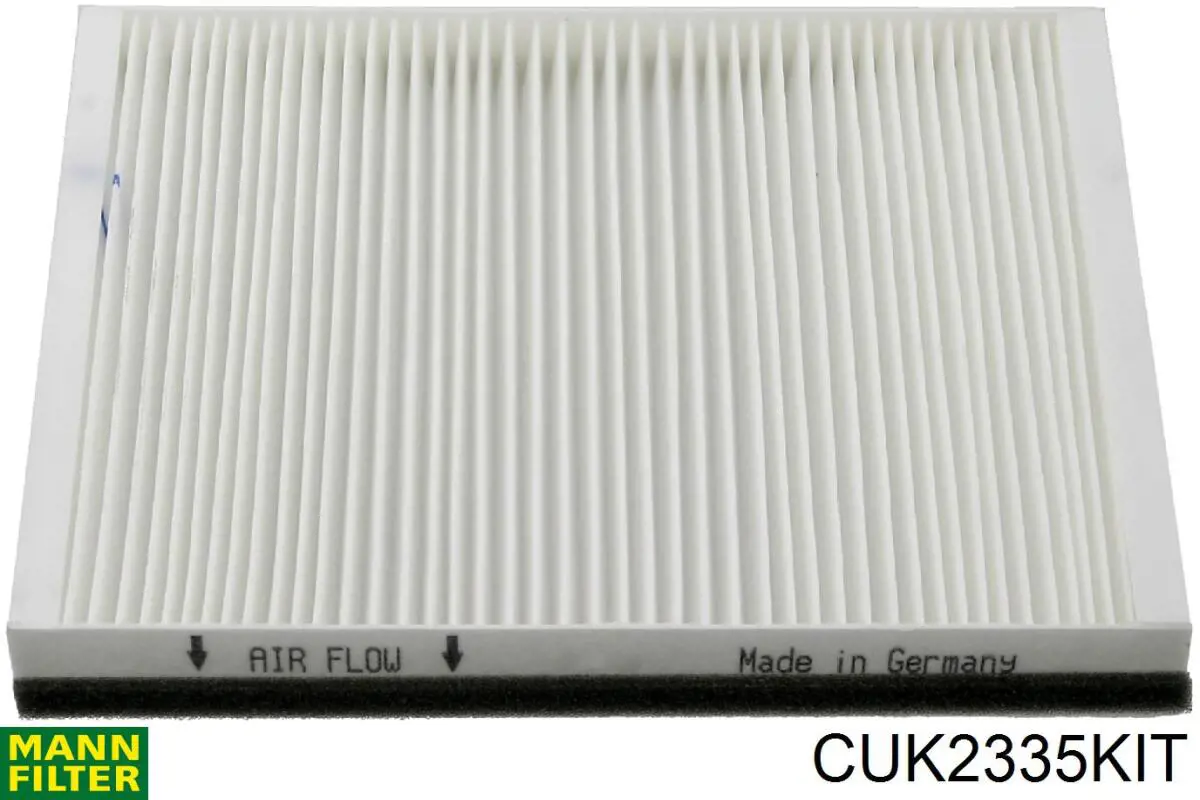 Do koszyka CUK2335KIT Mann-Filter Filtr kabiny