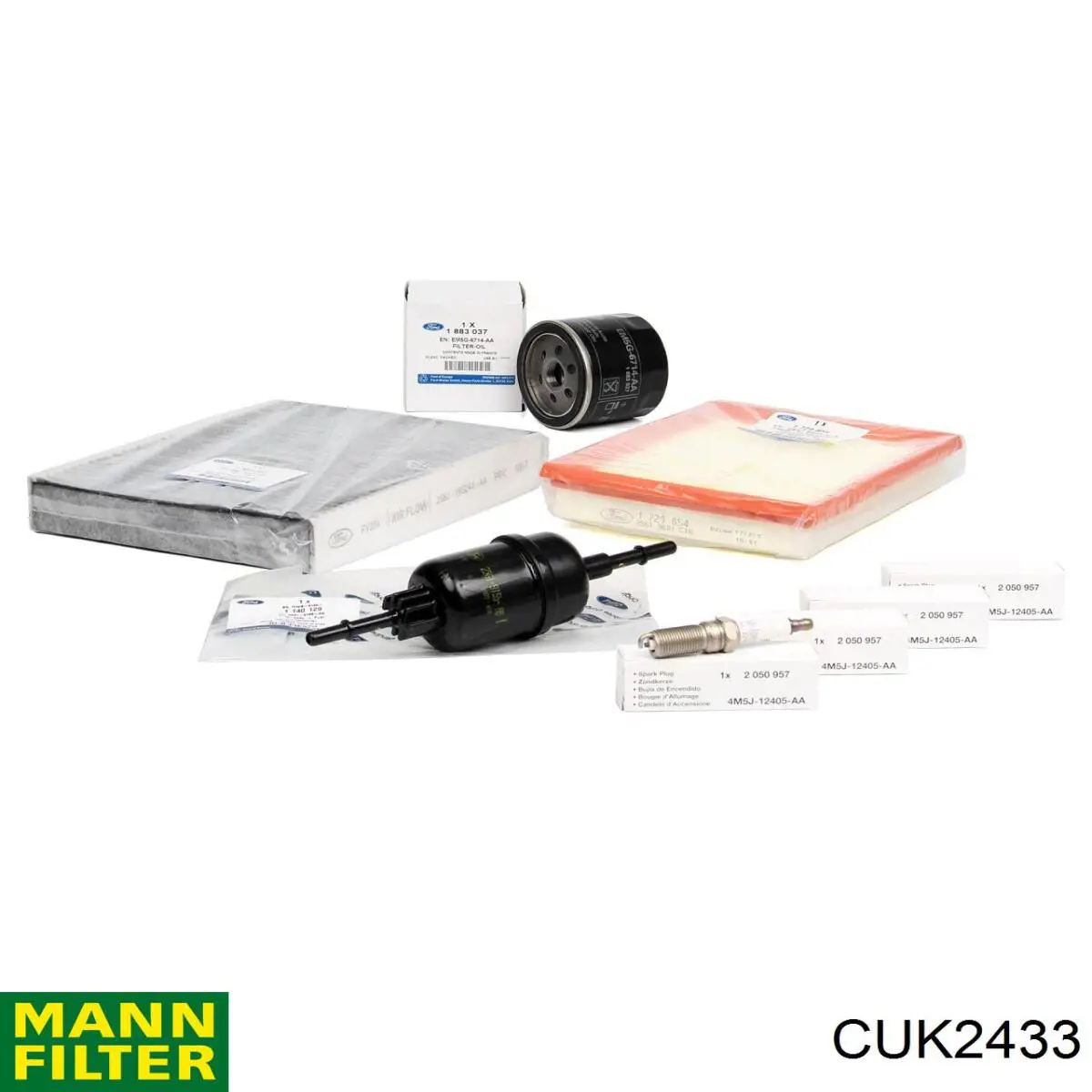 Do koszyka CUK2433 Mann-Filter Filtr kabiny