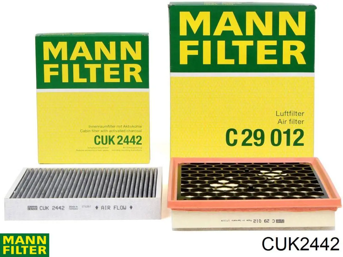 Do koszyka CUK2442 Mann-Filter Filtr kabiny